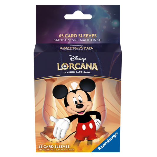 Disney Lorcana TCG: The First Chapter Card Sleeves Mickey Mouse