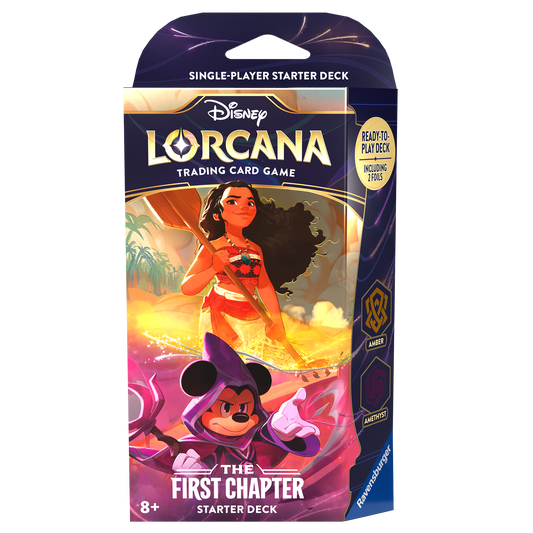 Disney Lorcana TCG: The First Chapter Starter Deck Amber/Amethyst