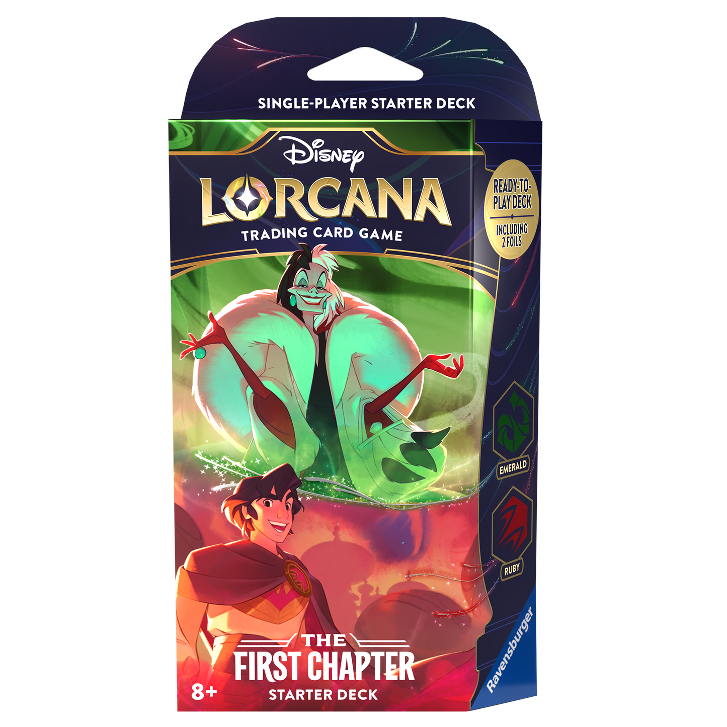 Disney Lorcana TCG: The First Chapter Starter Deck Emerald/Ruby