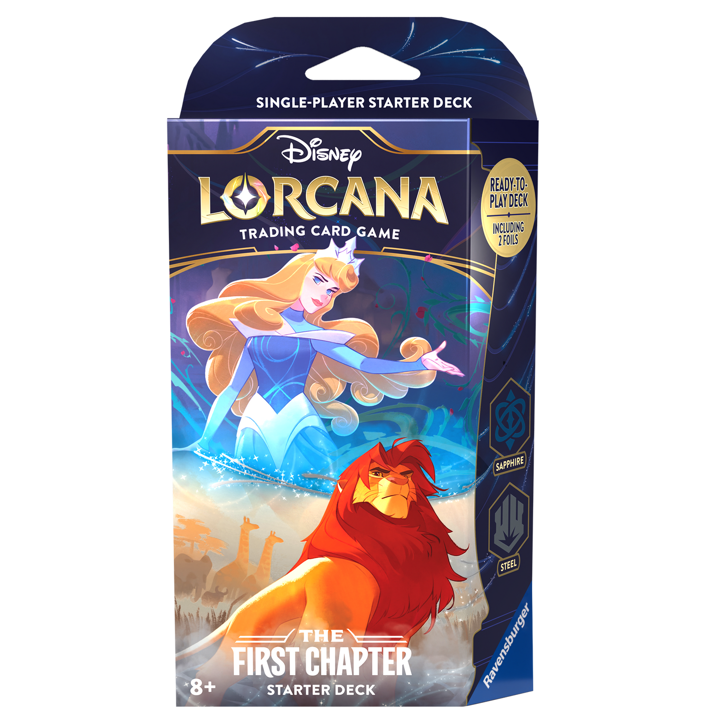 Disney Lorcana TCG: The First Chapter Starter Deck Sapphire/Steel
