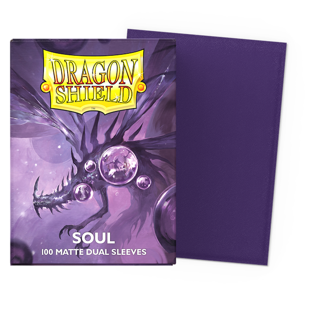 Dragon Shield 100 Count Sleeves Standard Dual Matte Soul