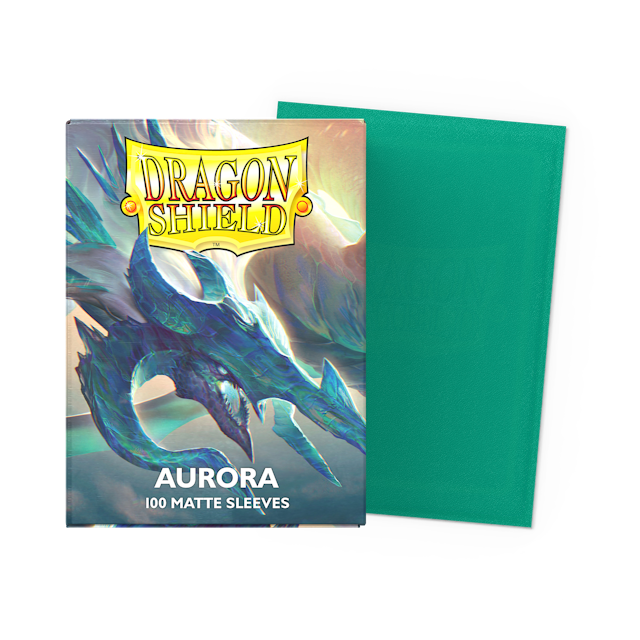 Dragon Shield 100 Count Sleeves Standard Matte Aurora