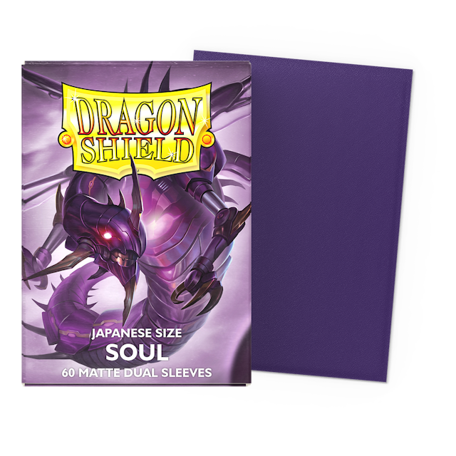Dragon Shield 60 Count Sleeves Japanese Matte Dual Soul