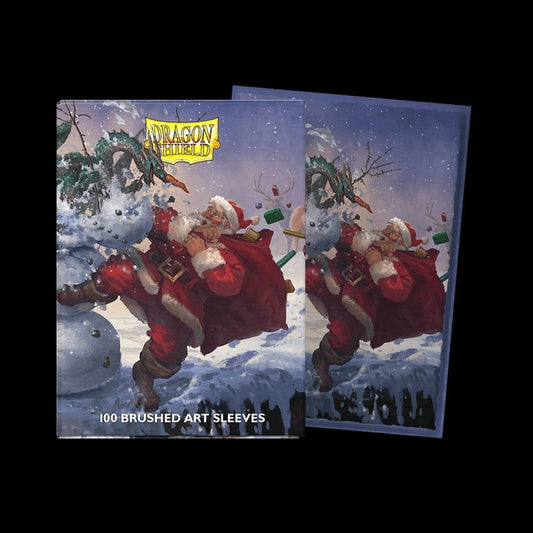 Dragon Shield Brushed Art Sleeves 100ct - Christmas 2025