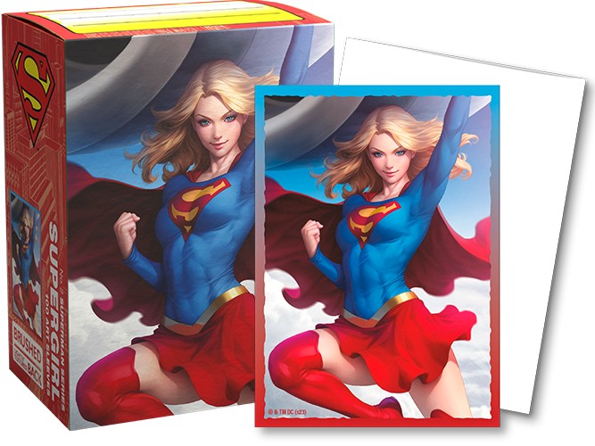 Dragon Shield 100ct Count Sleeves Brushed - Supergirl