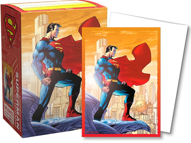 Dragon Shield 100ct Count Sleeves Brushed - Superman (2nd Variation)
