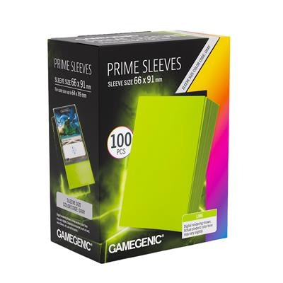Gamegenic PRIME Sleeves - Standard Size - Lime