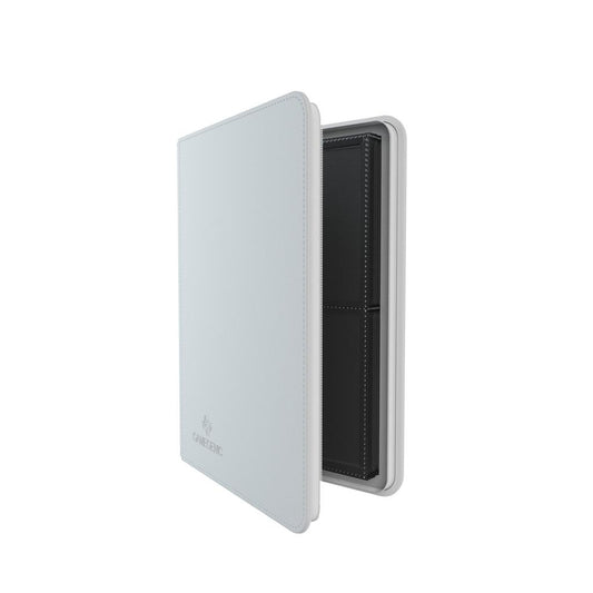 White Gamegenic Zip-Up binder on a white background