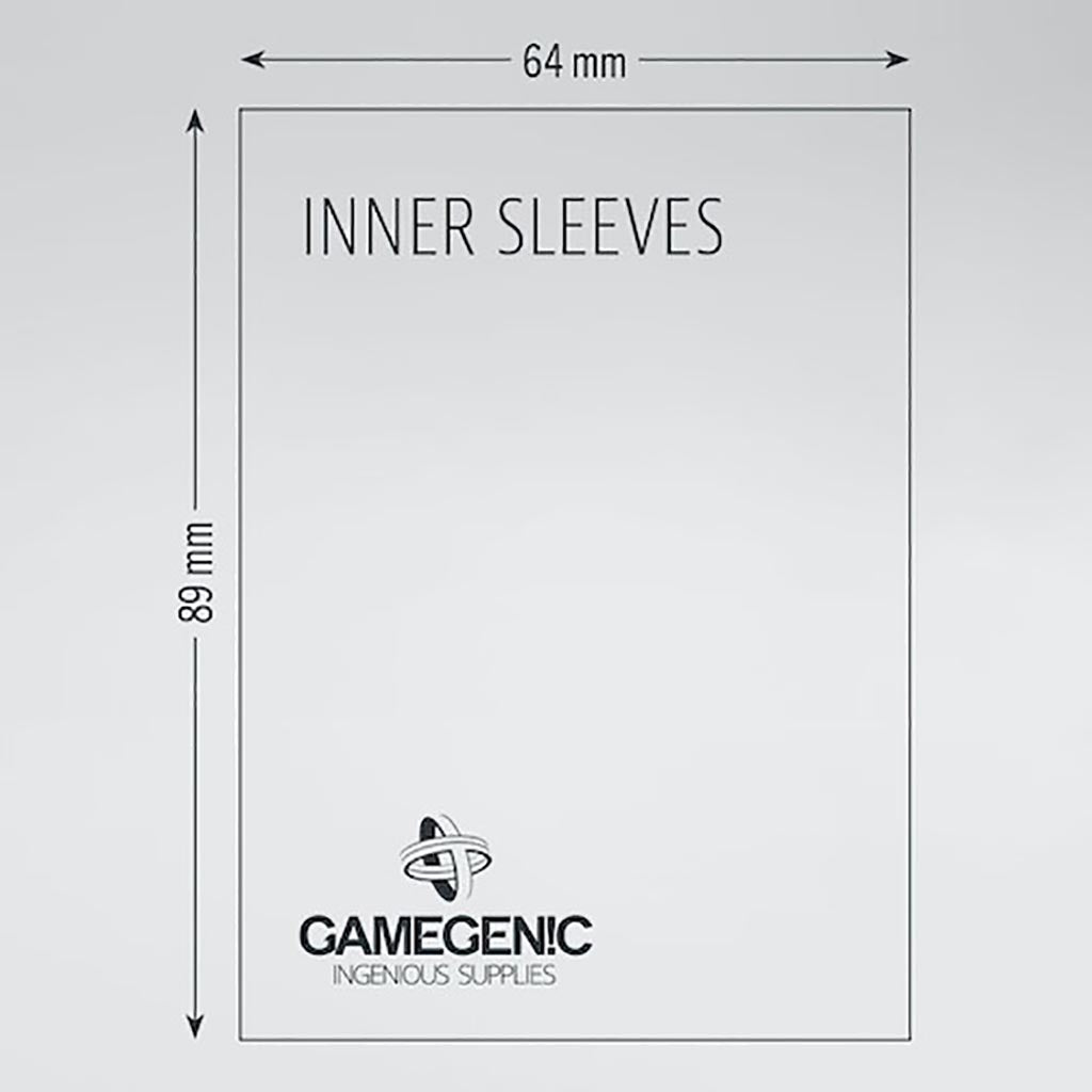 Gamegenic Inner Sleeves - Standard Size