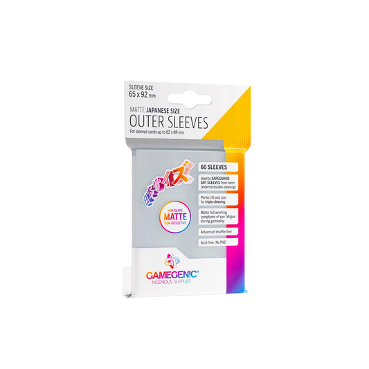 Gamegenic Matte Outer Sleeves - Japanese Size