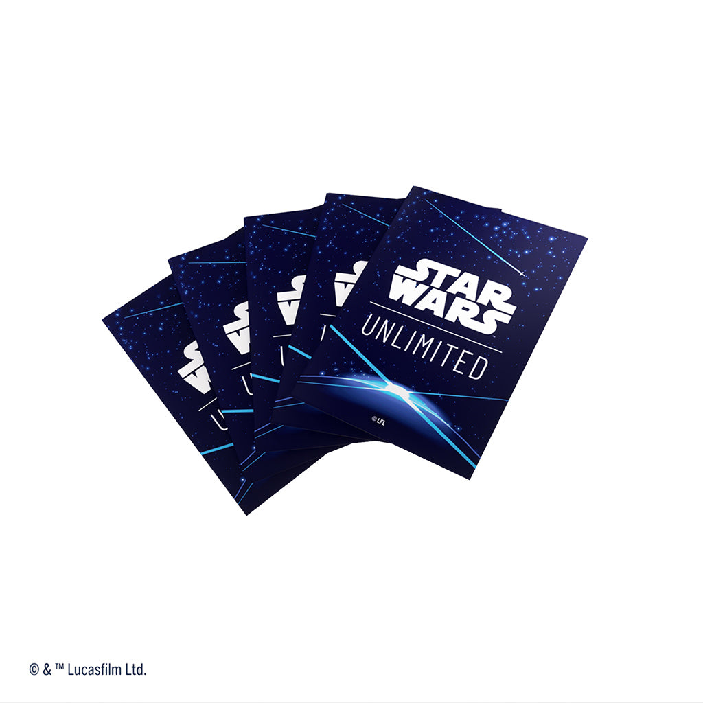 Star Wars Unlimited: Double Sleeving Pack Space Blue