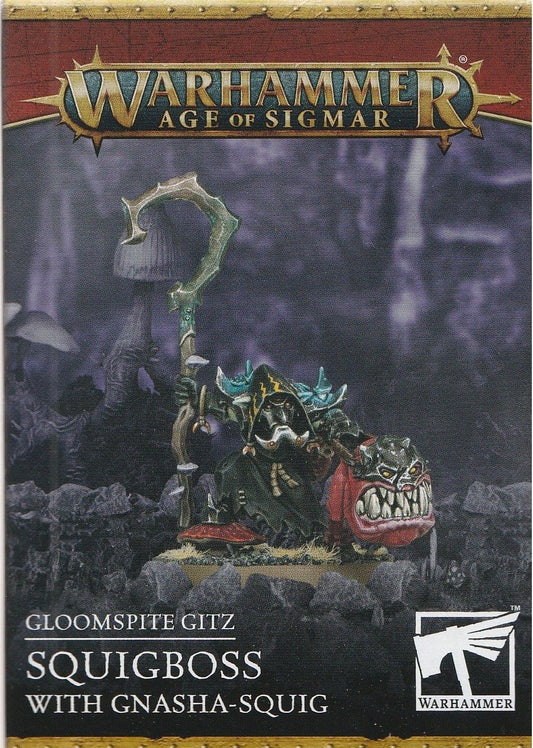 Gloomspite Gitz: Squigboss with Gnasha-Squig (2025) | Warhammer Age of Sigmar