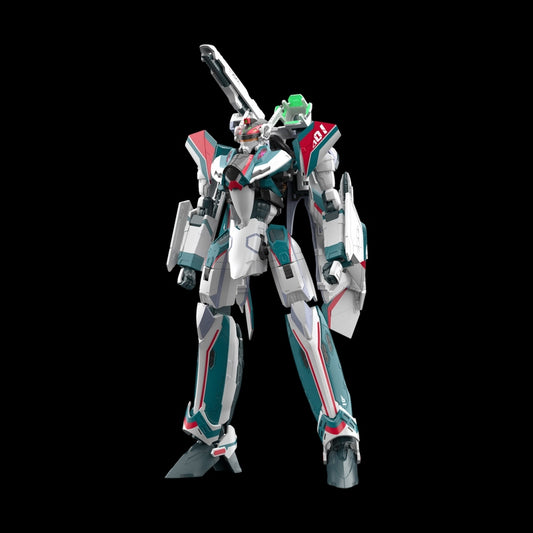 Completed VF-31S Siegfried Model on black background