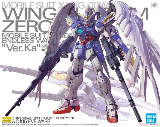 Packaging of Gundam Model Wing Gundam Zero EW Ver.Ka