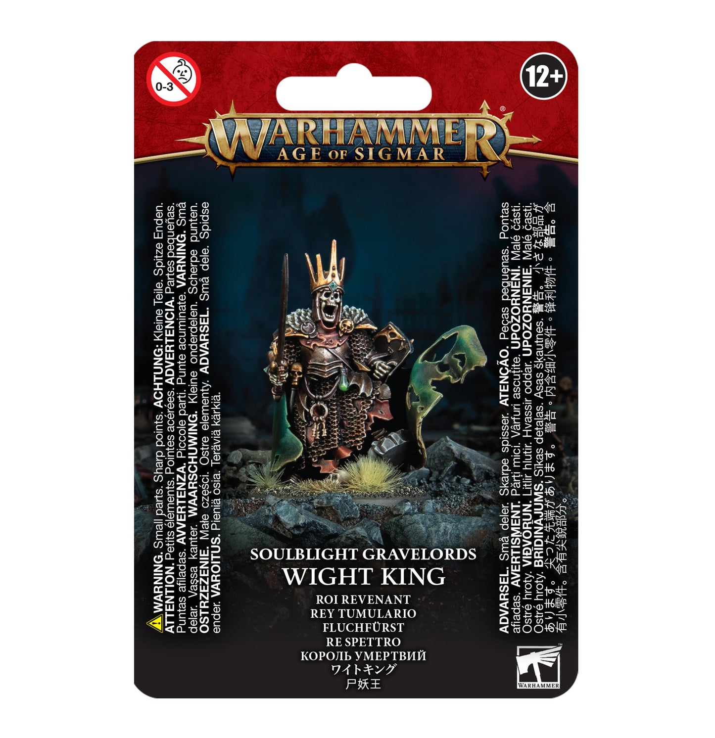 Soulblight Gravelords: Wight King with Baleful Tomb Blade | Warhammer Age of Sigmar