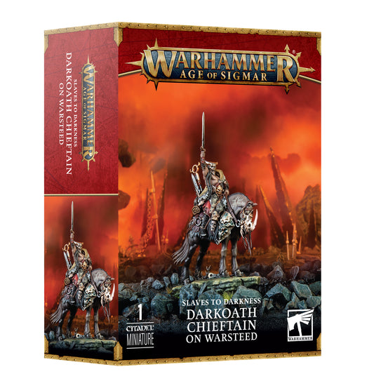 Slaves to Darkness: Darkoath Chieftain on Warsteed | Warhammer Age of Sigmar