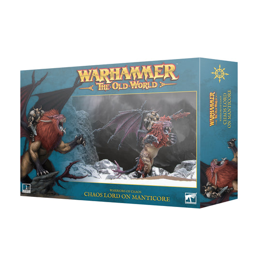 Warriors of Chaos - Chaos Lord on Manticore | Warhammer the Old World