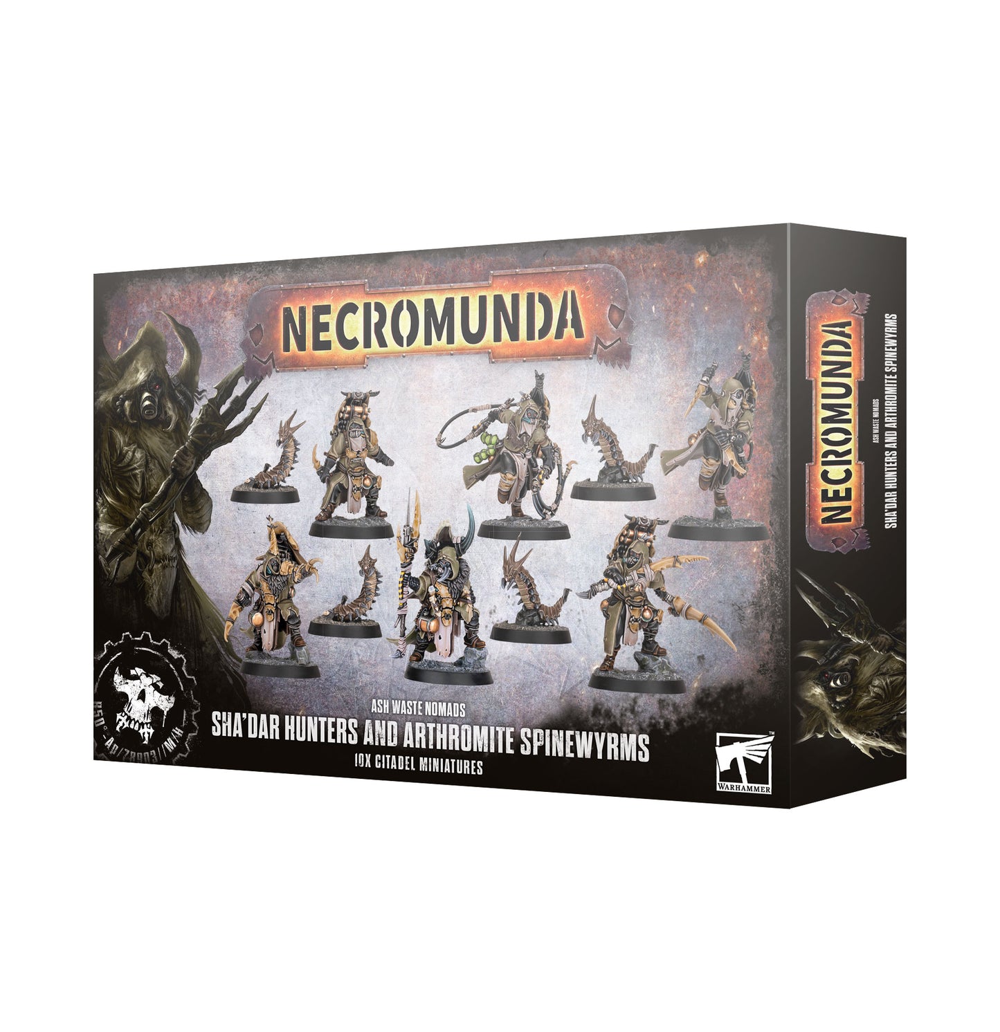 Necromunda: Sha'Dar Hunters and Arthromite Spinewyrms