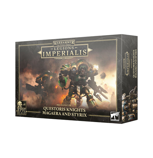 Legions Imperialis: Mechanicum - Questoris Knights Magaera and Styrix | Warhammer the Horus Heresy