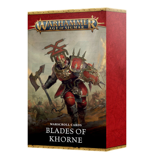 Blades of Khorne: Warscroll Cards (4th Edition) | Warhammer Age of Sigmar