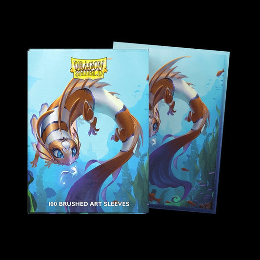 Dragon Shield 100 Count Sleeves Brushed Art - The Cinderfin