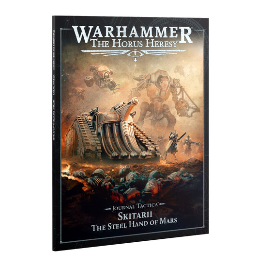 Warhammer The Horus Heresy book cover with detailed illustration of a battle scene.