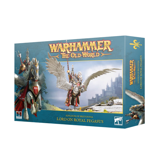 Kingdom of Bretonnia: Lord on Royal Pegasus | Warhammer the Old World