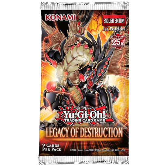 Yu-Gi-Oh! Legacy of Destruction Booster Pack – Gamescape
