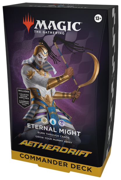 Magic the Gathering: Aetherdrift Commander Deck - Eternal Might