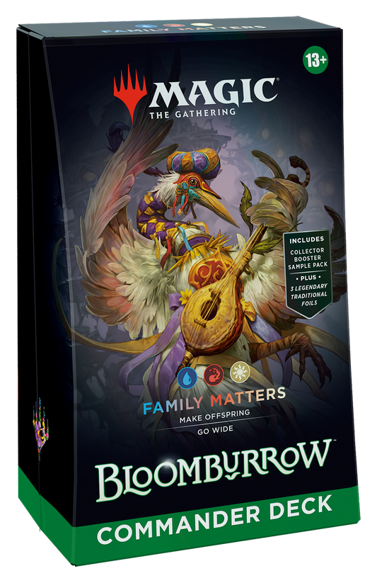 Magic the Gathering: Bloomburrow Commander Deck - Family Matters