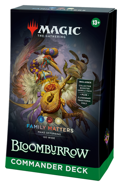 Magic the Gathering: Bloomburrow Commander Deck - Family Matters