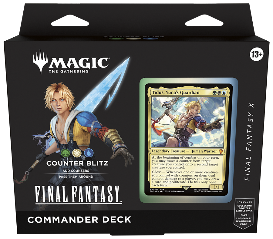 Magic the Gathering: Final Fantasy Commander Deck - Counter Blitz