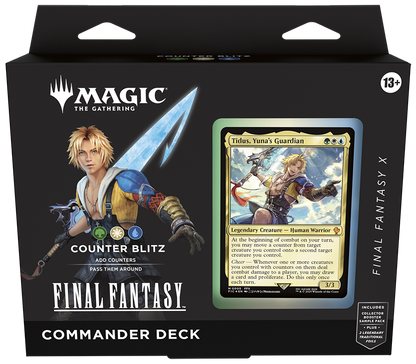 Magic the Gathering: Final Fantasy Commander Deck - Counter Blitz