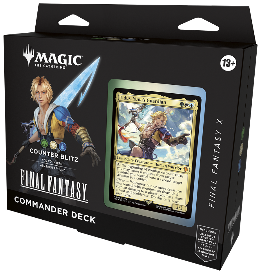 Magic the Gathering: Final Fantasy Commander Deck - Counter Blitz