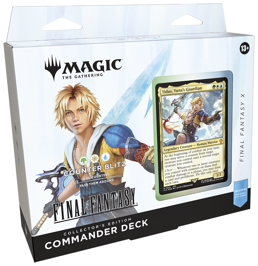 Magic the Gathering: Final Fantasy Commander Deck - Counter Blitz Collector's Edition