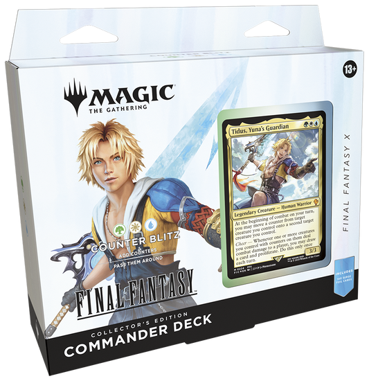 Magic the Gathering: Final Fantasy Commander Deck - Counter Blitz Collector's Edition