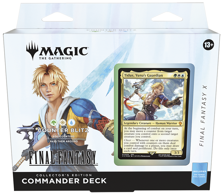 Magic the Gathering: Final Fantasy Commander Deck - Counter Blitz Collector's Edition