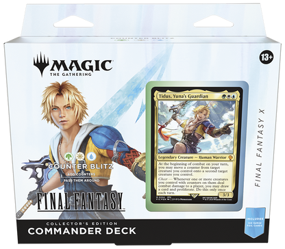 Magic the Gathering: Final Fantasy Commander Deck - Counter Blitz Collector's Edition