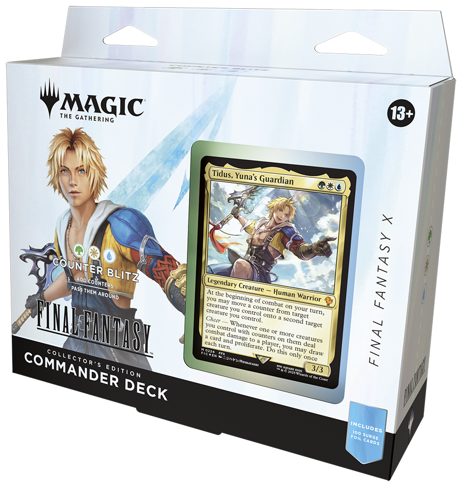 Magic the Gathering: Final Fantasy Commander Deck - Counter Blitz Collector's Edition