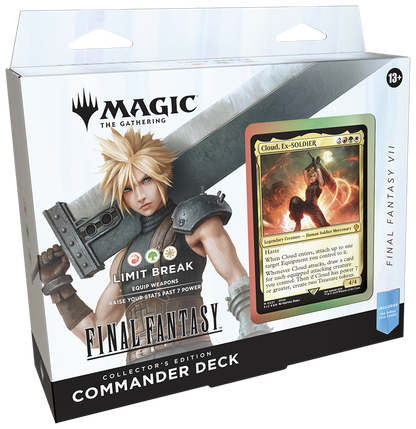 Magic the Gathering: Final Fantasy Commander Deck - Limit Break Collector's Edition