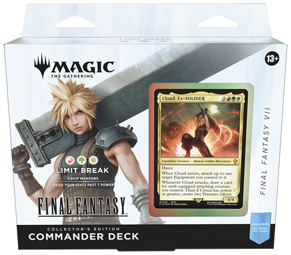 Magic the Gathering: Final Fantasy Commander Deck - Limit Break Collector's Edition