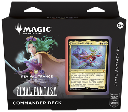 Magic the Gathering: Final Fantasy Commander Deck - Revival Trance