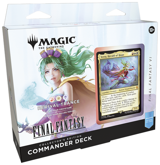Magic the Gathering: Final Fantasy Commander Deck - Revival Trance Collector's Edition