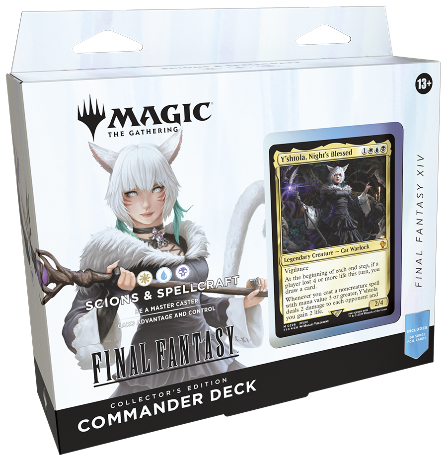 Magic the Gathering: Final Fantasy Commander Deck - Scions & Spellcraft Collector's Edition