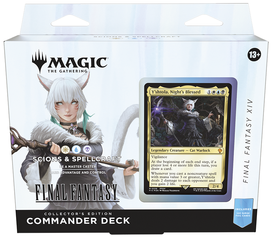 Magic the Gathering: Final Fantasy Commander Deck - Scions & Spellcraft Collector's Edition