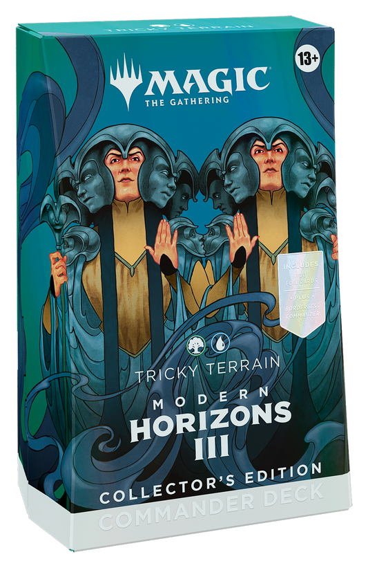 Magic the Gathering: Modern Horizons 3 Commander Deck Collector's Edition - Tricky Terrain
