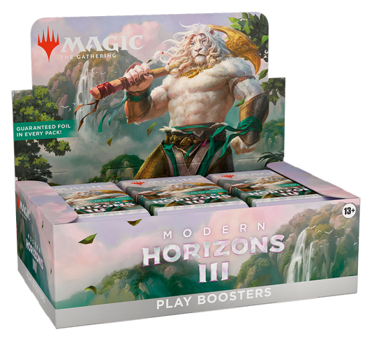 Magic the Gathering: Modern Horizons 3 Play Booster Display