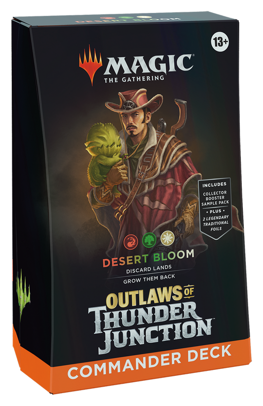 Magic the Gathering: Outlaws of Thunder Junction Commander Deck - Desert Bloom