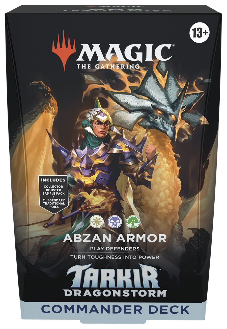 Magic the Gathering: Tarkir Dragonstorm Commander Deck - Abzan Armor