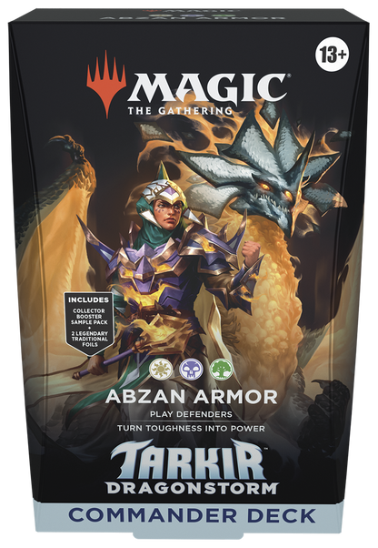 Magic the Gathering: Tarkir Dragonstorm Commander Deck - Abzan Armor